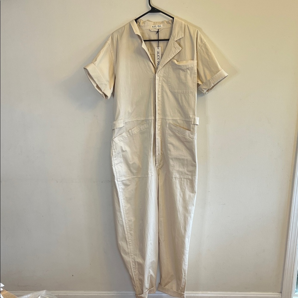 Alex Mill Cream Jumpsuit
